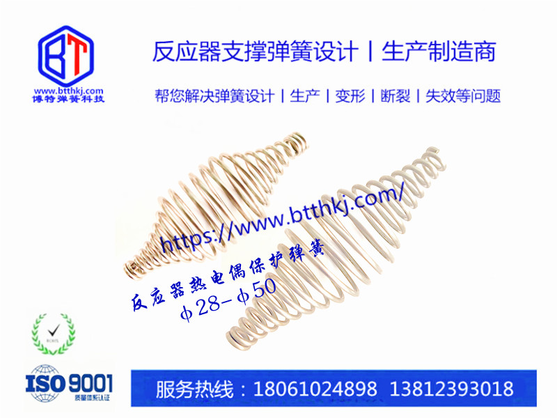 反應(yīng)器熱電偶保護(hù)彈簧